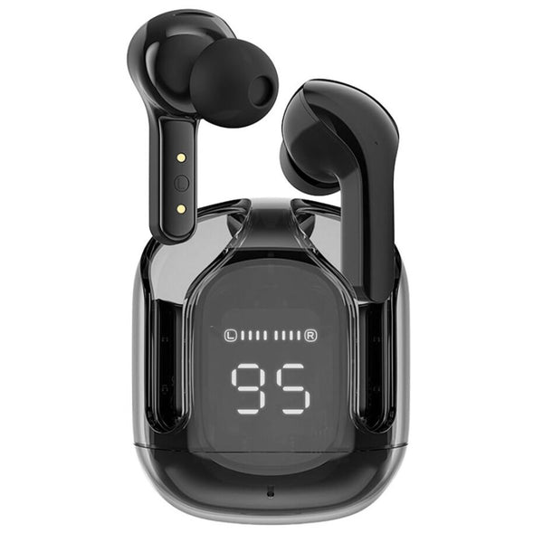 Auricular Bluetooth Inalambricos Mkj-Y1 Sin Cable Deportivos Negros