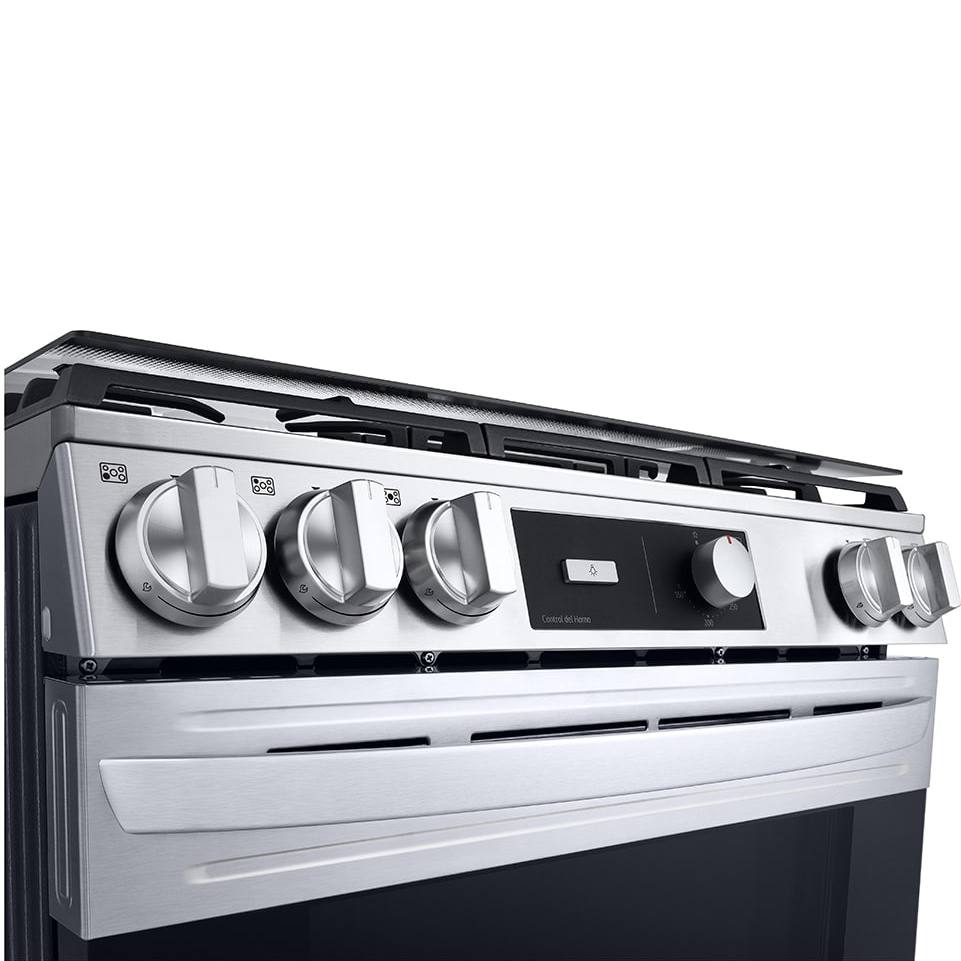 Estufa a Gas LRGL5841S | 30&quot; | 5.8 Pies Cúbicos | 5 Quemadores