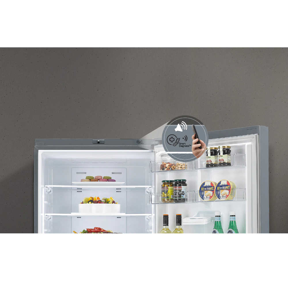 Refrigeradora French Door LG 22pᶟ LM22SGPK | Compresor Linear Inverter | Acero Brillante | Smart Diagnosis™ - Multimax